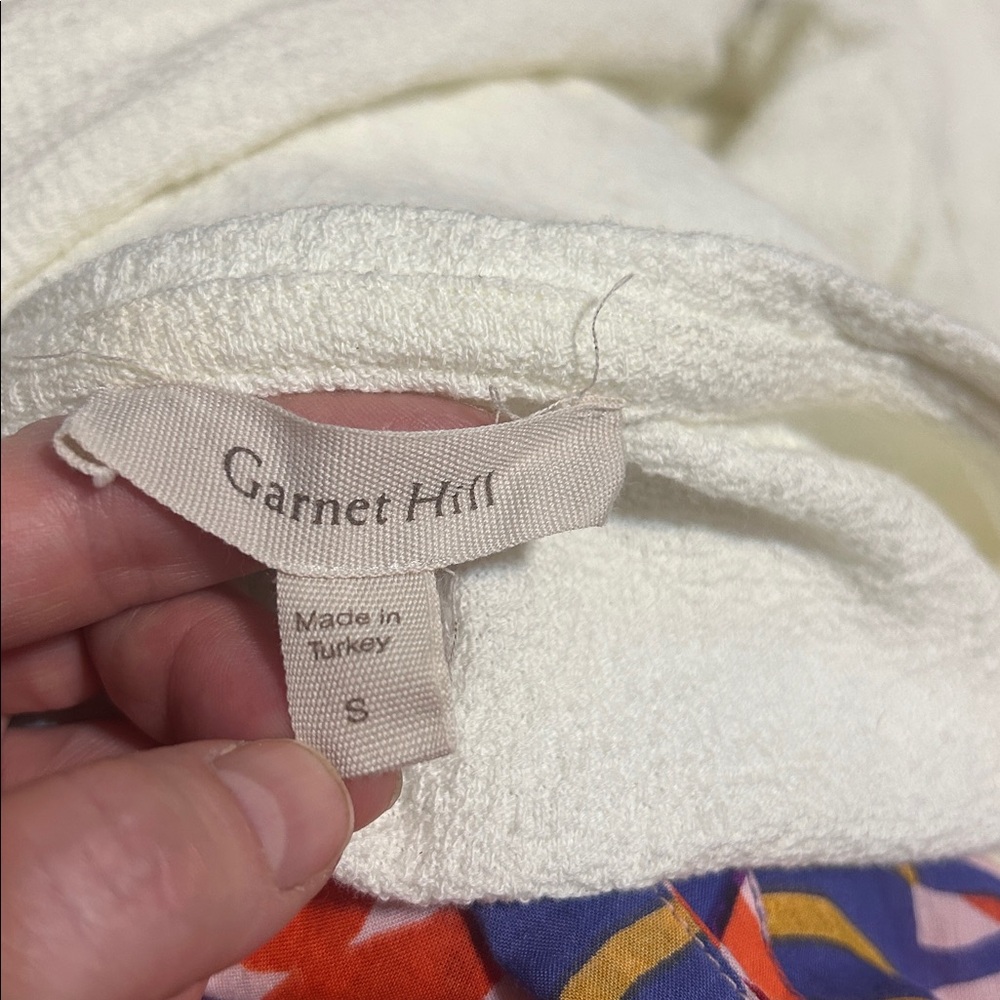 Garnet Hill Pebble-Stitch Knit Top - Picture 9 of 9